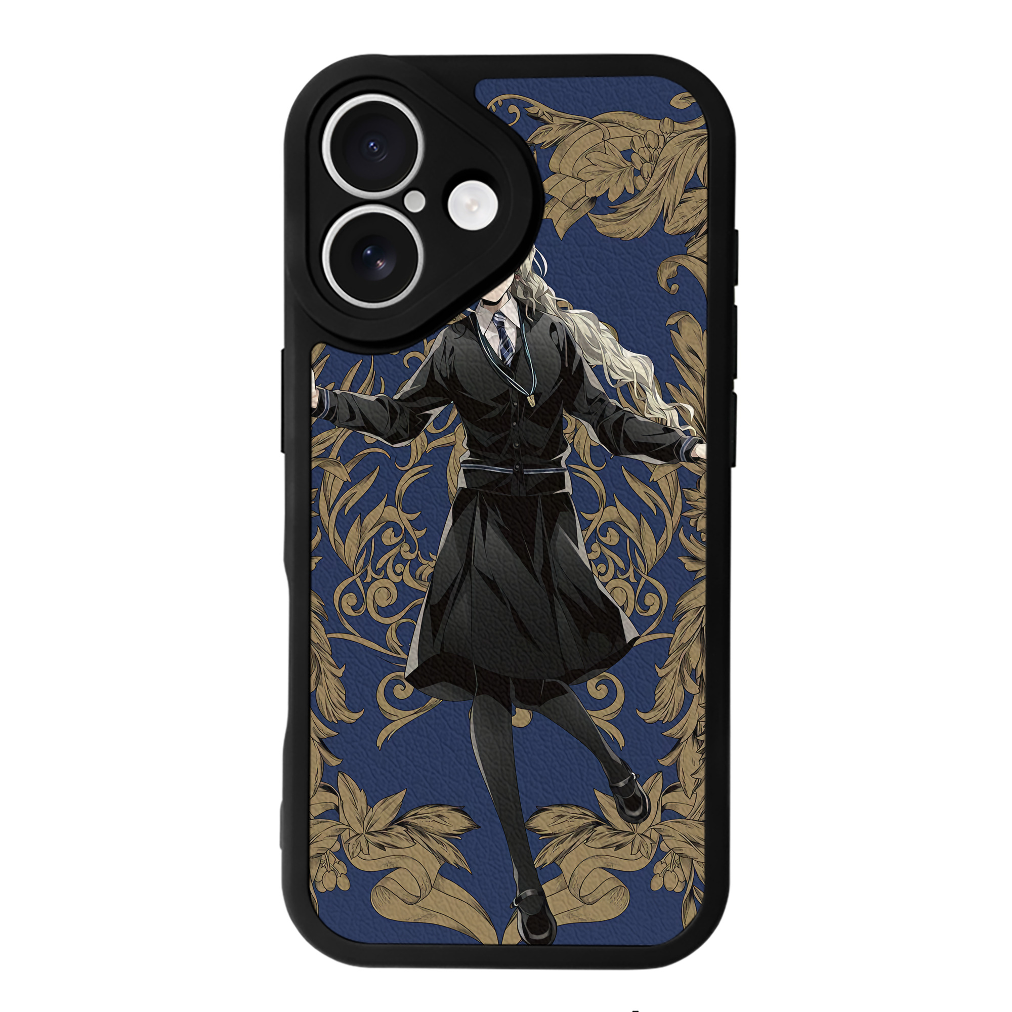 （画像用） Harry Potter ハリー・ポッターシリーズ 【iPhone 16シリーズ対応】シリコンスマホケース（レザー調） 材質：シリコン